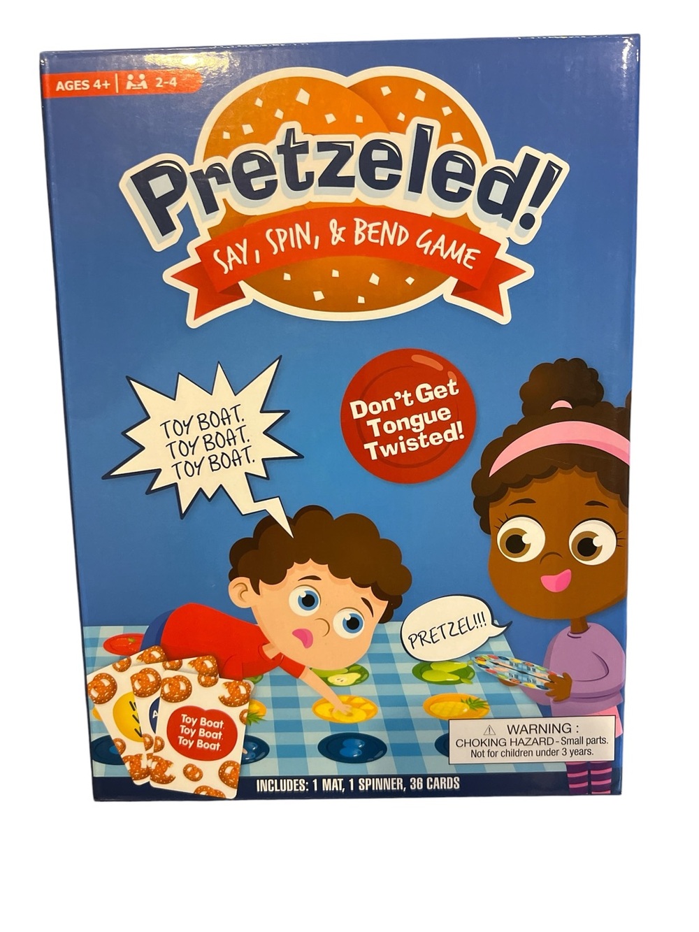 Pretzeled! Say, Spin & Bend Game
